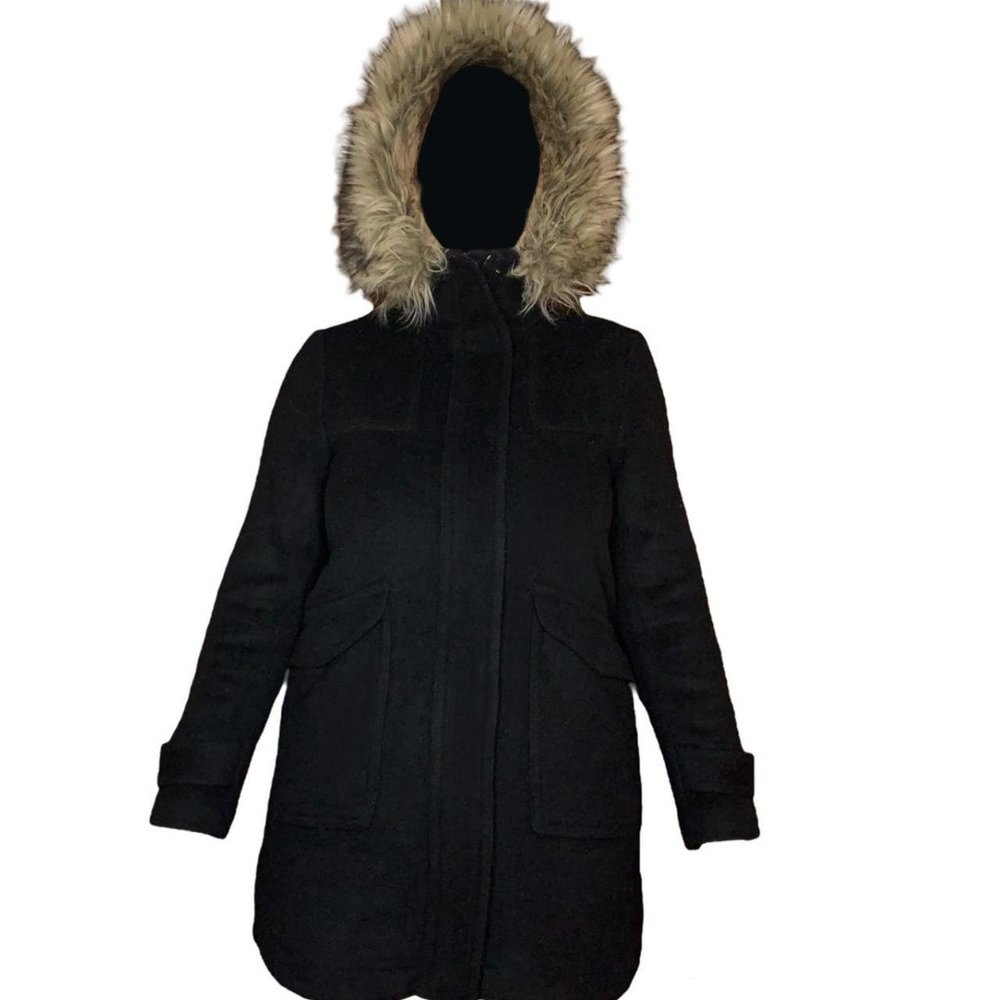 Ann Taylor Designer Faux Fur Jacket